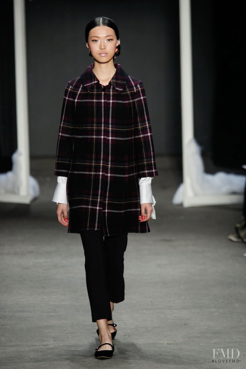 Tian Yi featured in  the Honor fashion show for Autumn/Winter 2014