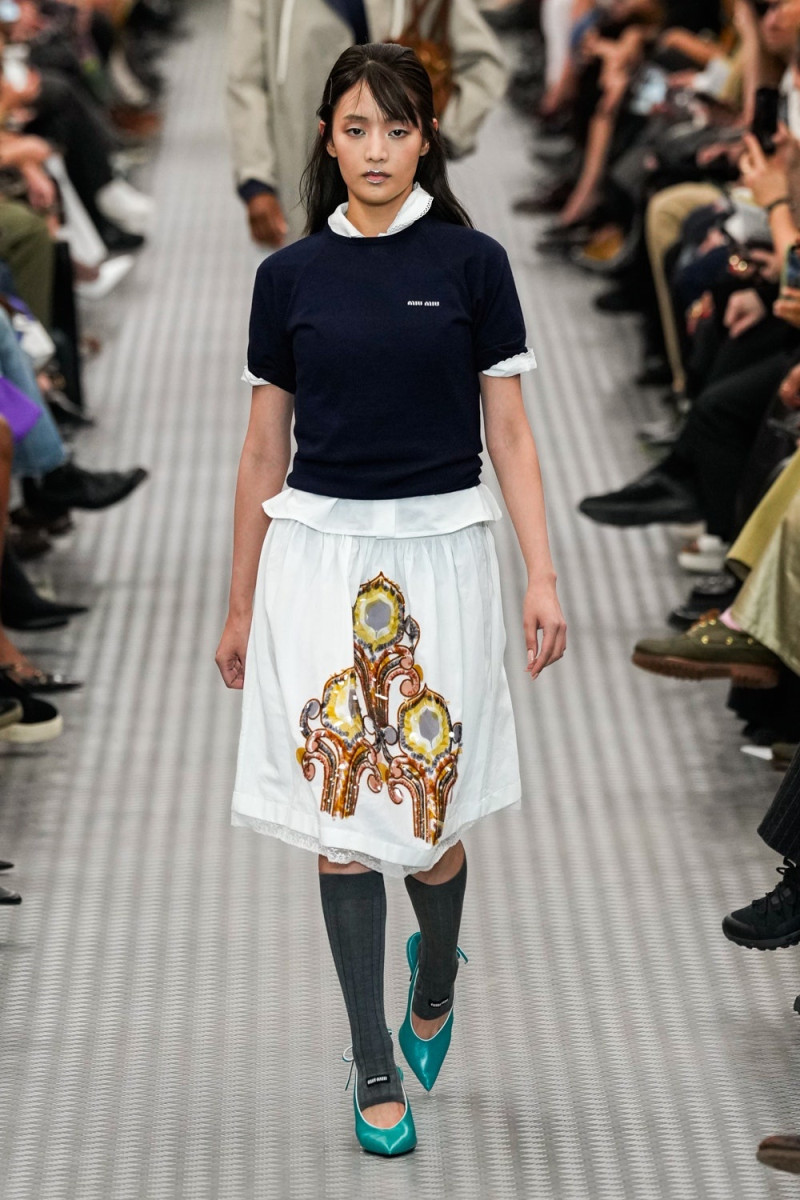 Miu Miu fashion show for Spring/Summer 2025