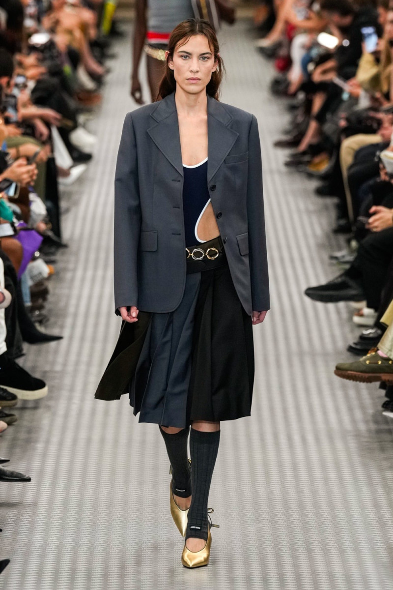 Miu Miu fashion show for Spring/Summer 2025