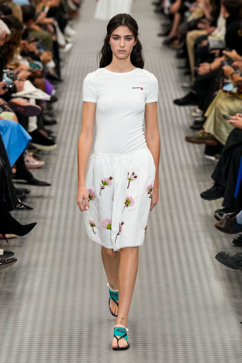 Miu Miu fashion show for Spring/Summer 2025