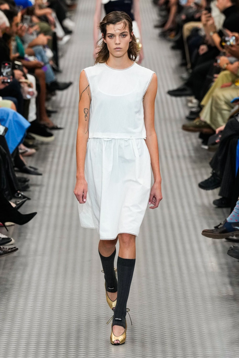 Miu Miu fashion show for Spring/Summer 2025