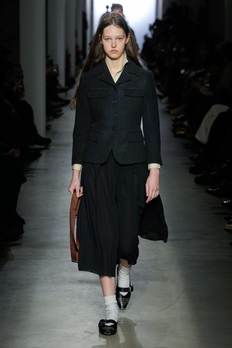 Sasha Kovtun featured in  the Onitsuka Tiger fashion show for Autumn/Winter 2025