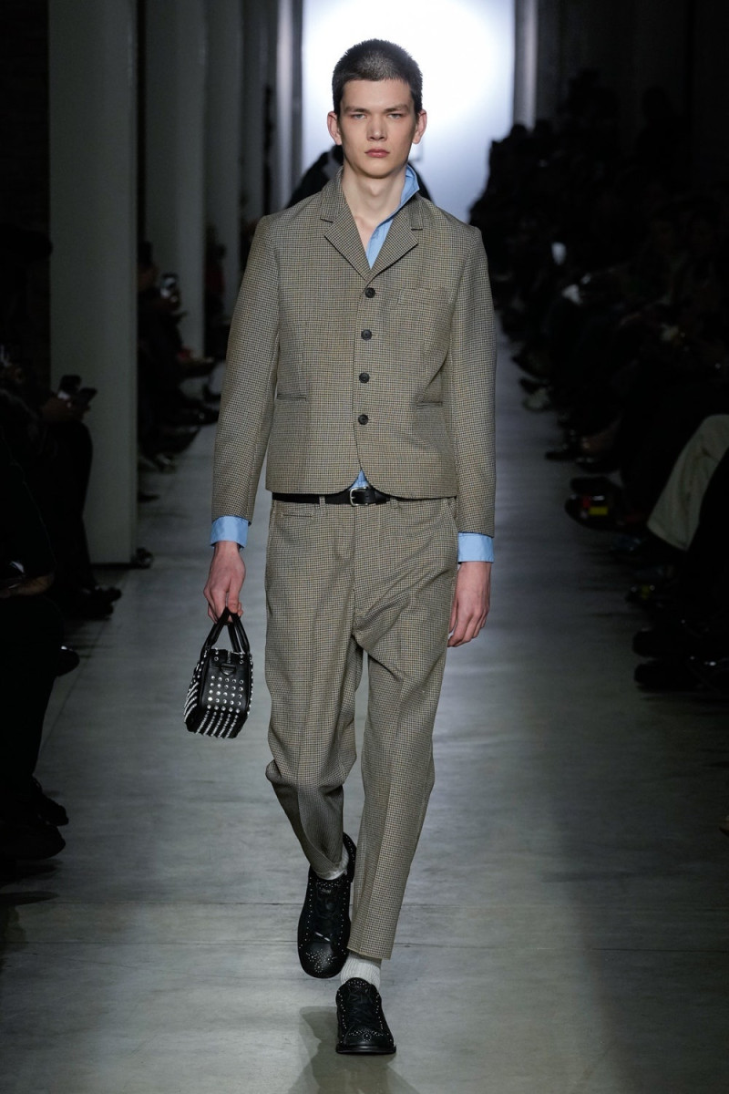Felix Clark featured in  the Onitsuka Tiger fashion show for Autumn/Winter 2025