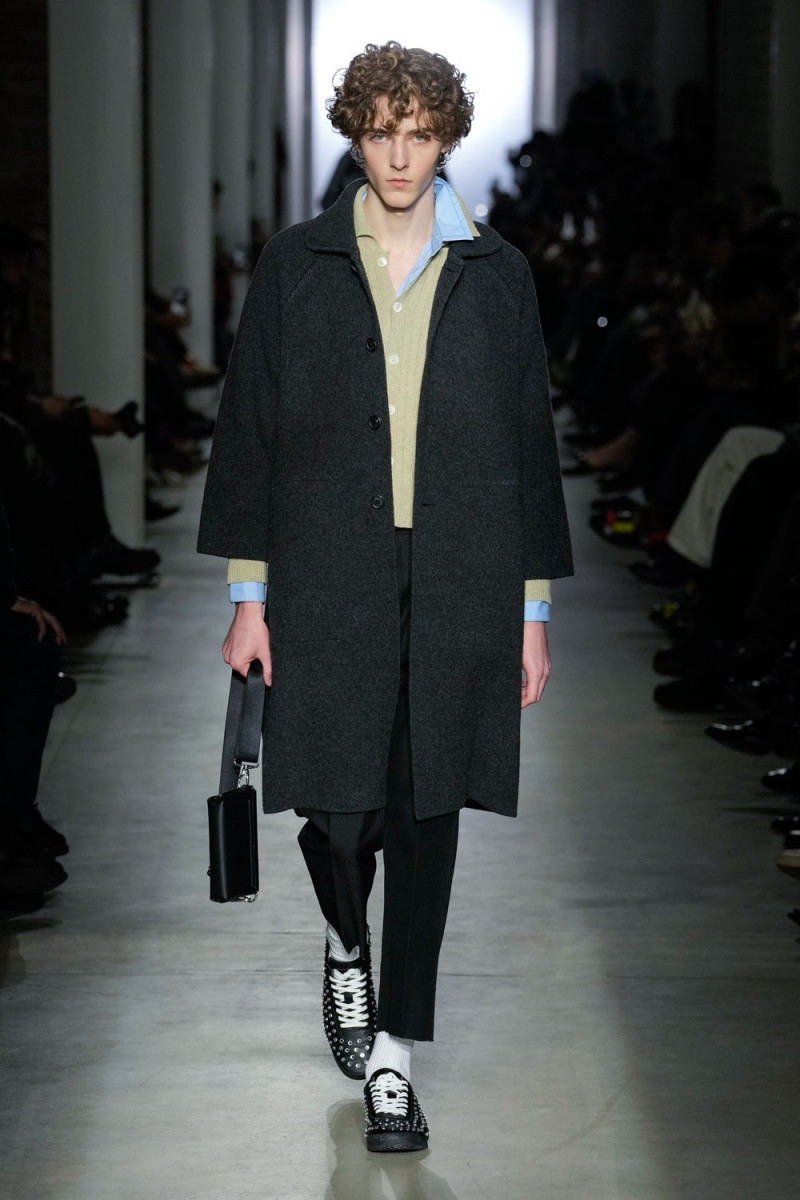 Maxim Modrovic featured in  the Onitsuka Tiger fashion show for Autumn/Winter 2025