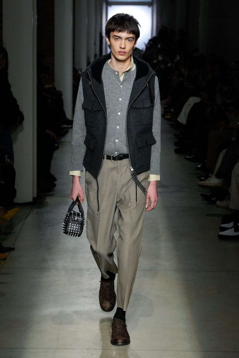 Benjamin Carion featured in  the Onitsuka Tiger fashion show for Autumn/Winter 2025