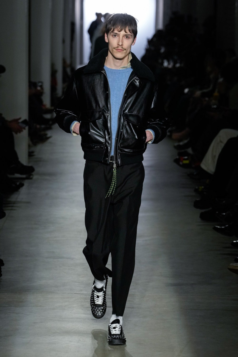 Ole Dautzenberg featured in  the Onitsuka Tiger fashion show for Autumn/Winter 2025