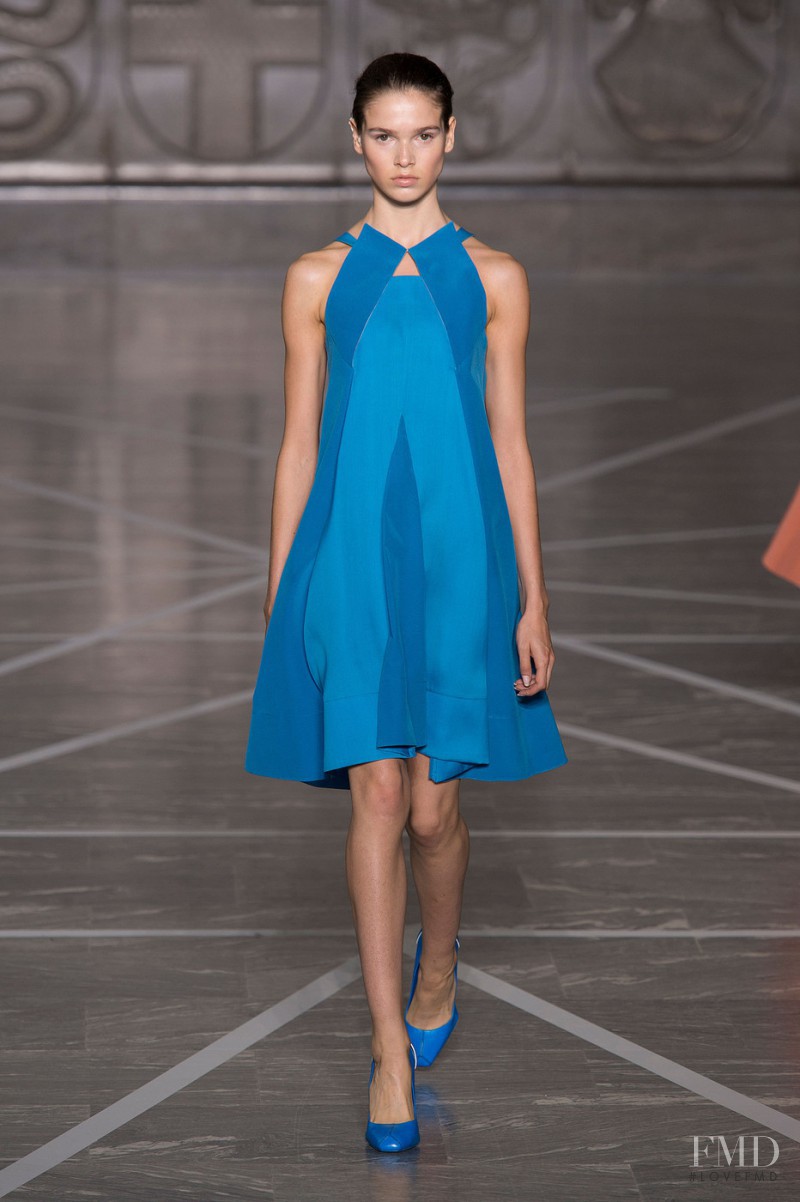 Romy de Grijff featured in  the Mila Schön fashion show for Spring/Summer 2015