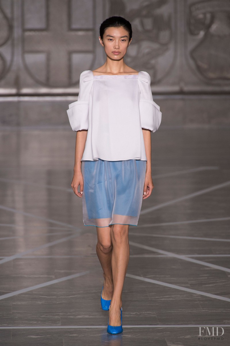 Mila Schön fashion show for Spring/Summer 2015