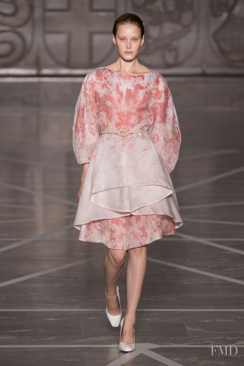 Mila Schön fashion show for Spring/Summer 2015