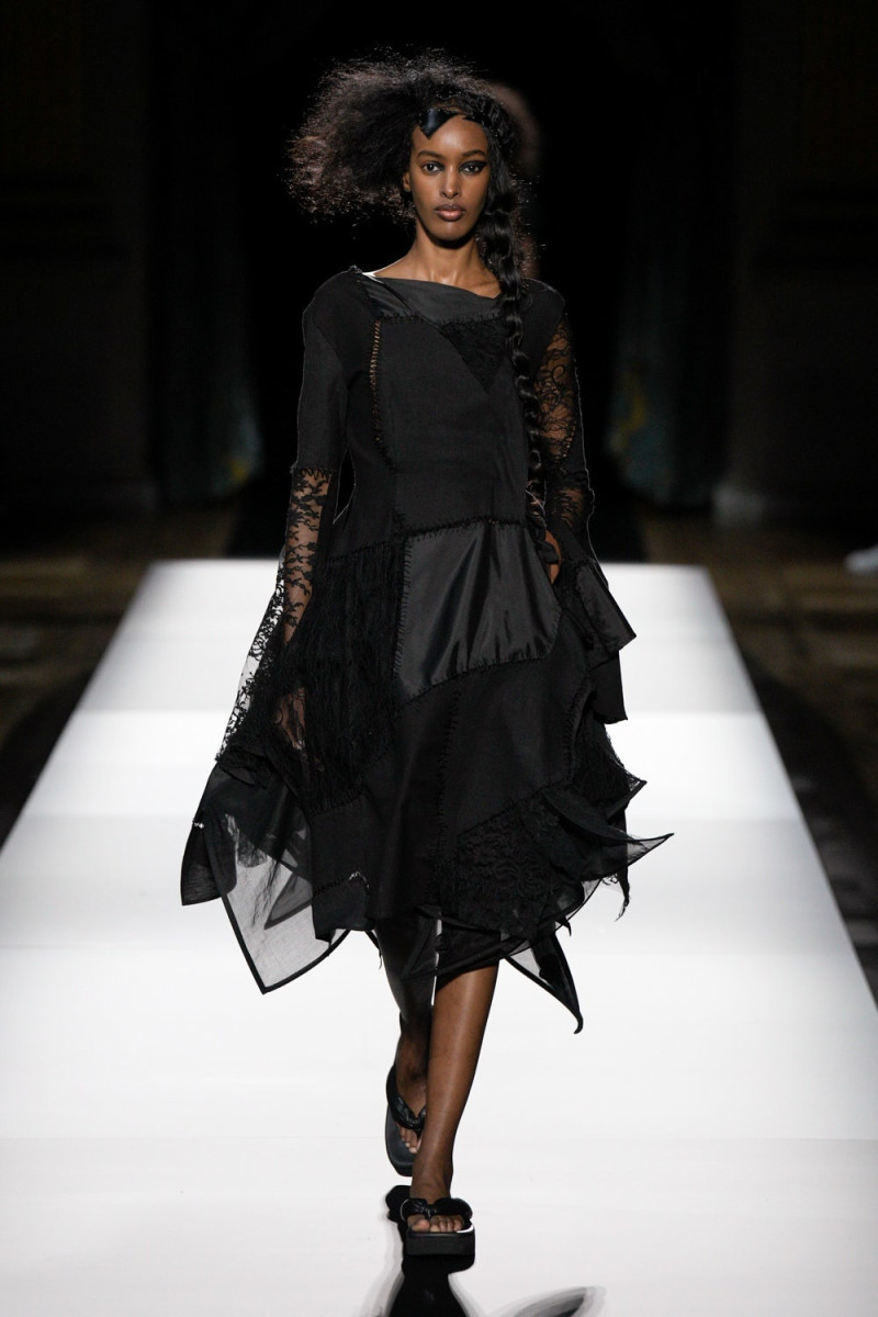 Yohji Yamamoto fashion show for Spring/Summer 2025
