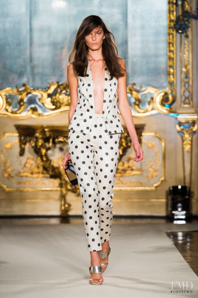 Natali Eydelman featured in  the Genny fashion show for Spring/Summer 2015