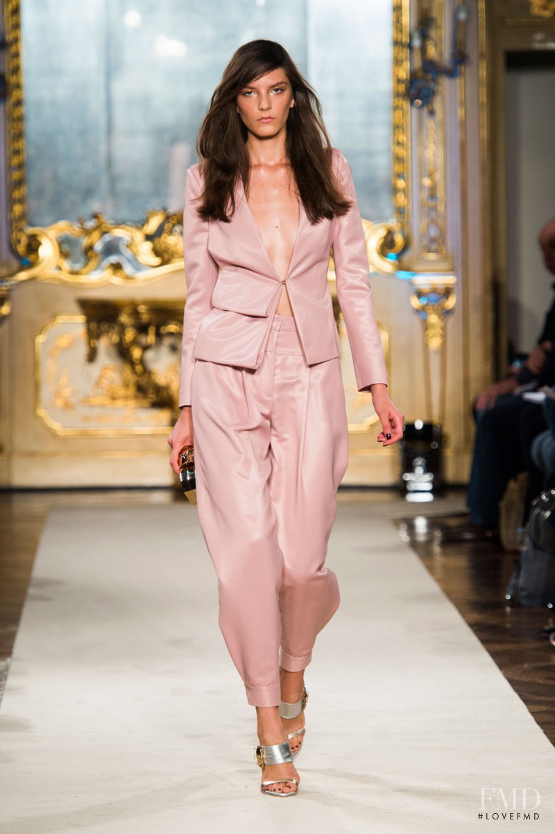Natali Eydelman featured in  the Genny fashion show for Spring/Summer 2015