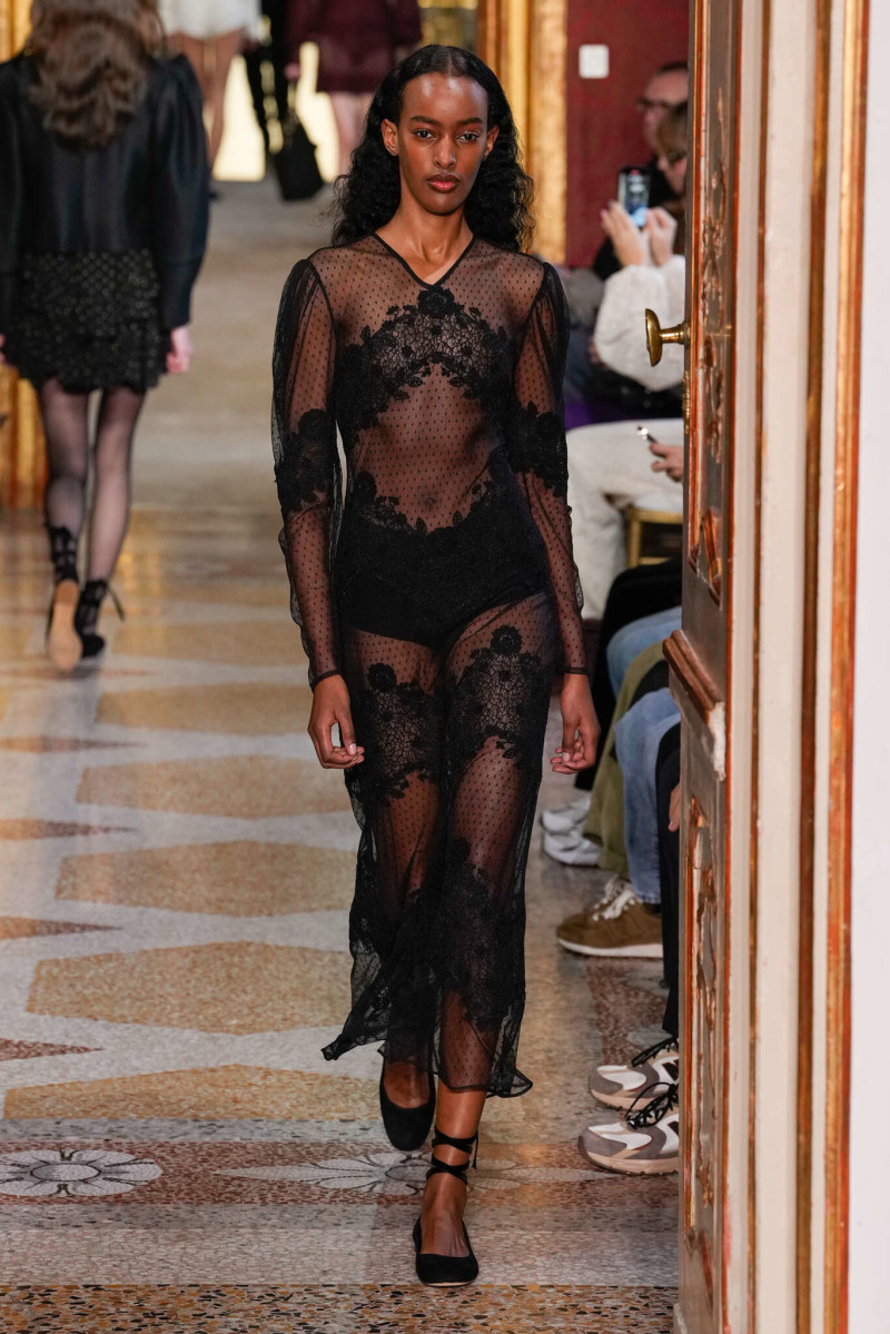 Amina Ahmed featured in  the Twinset fashion show for Autumn/Winter 2025