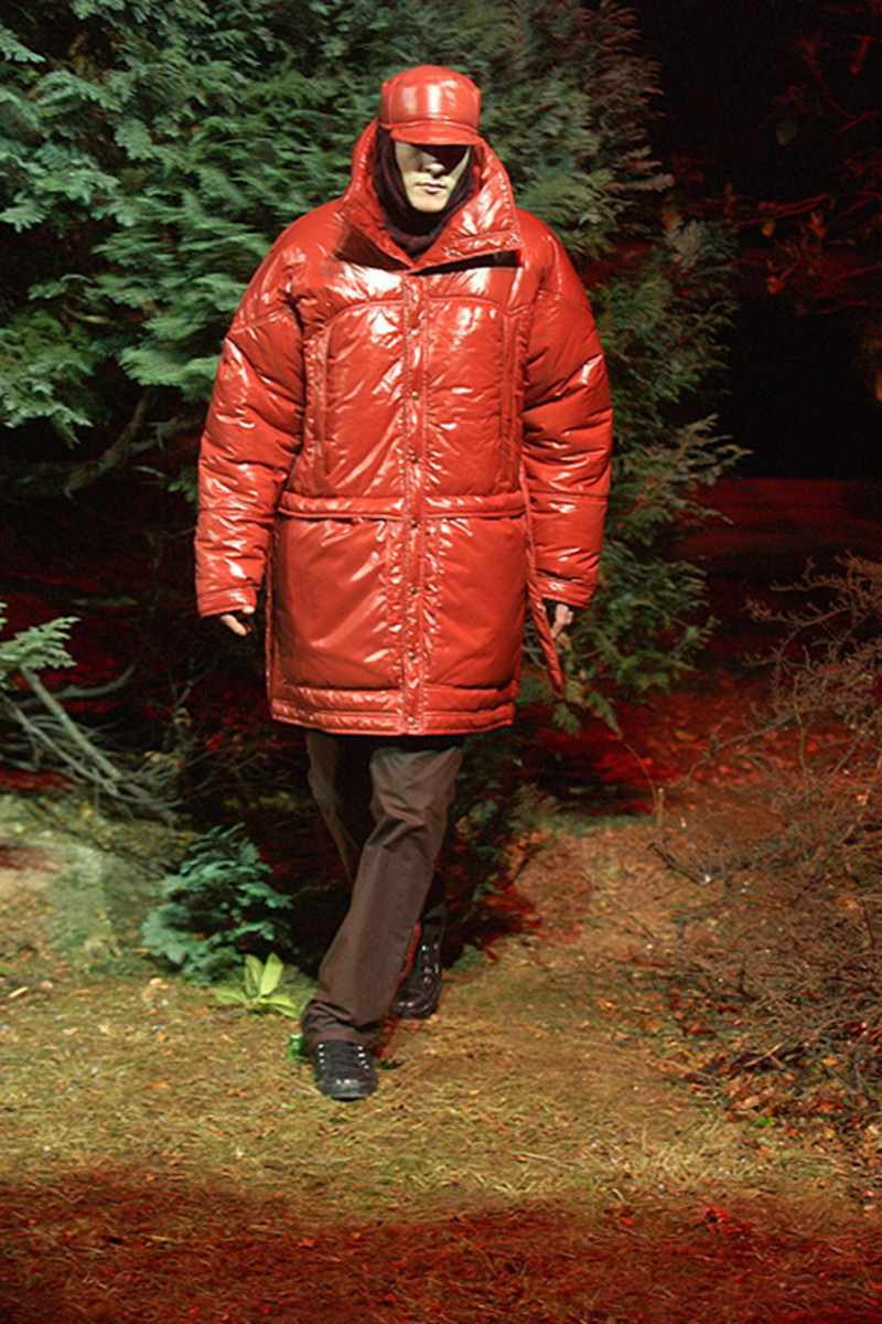 Raf Simons fashion show for Autumn/Winter 2002
