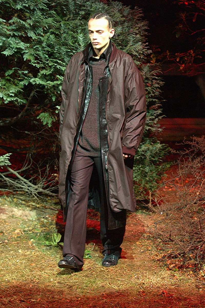 Raf Simons fashion show for Autumn/Winter 2002