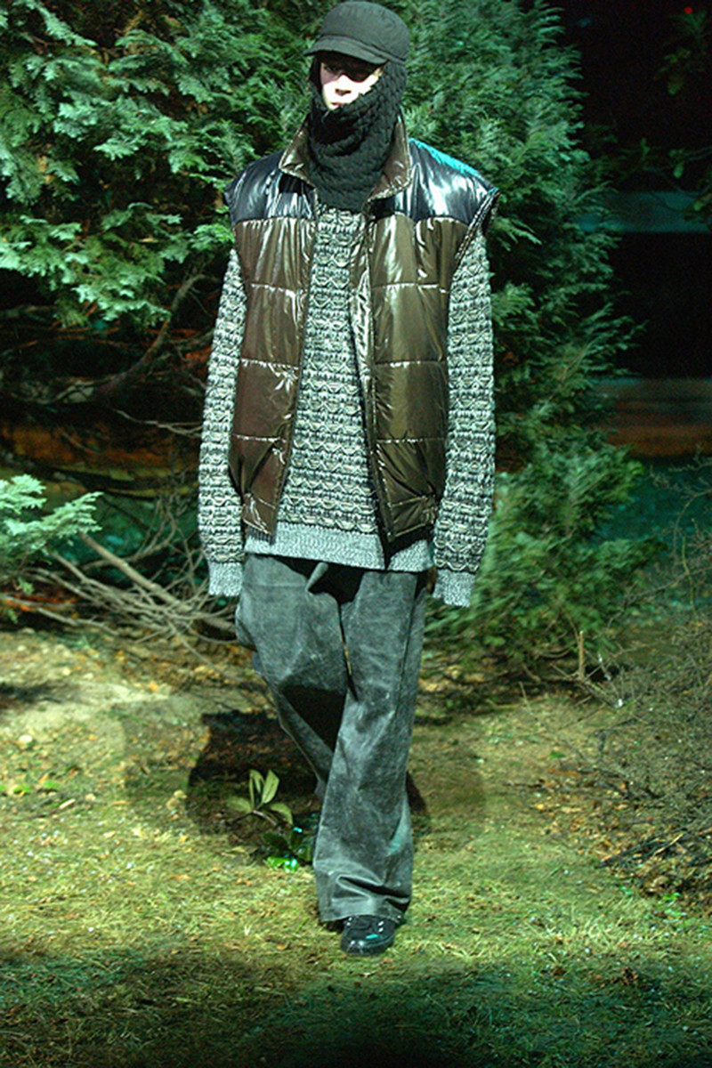 Raf Simons fashion show for Autumn/Winter 2002