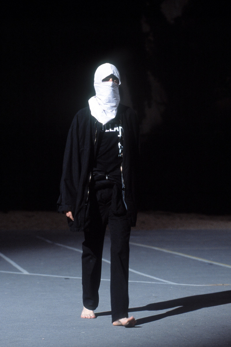 Raf Simons fashion show for Spring/Summer 2002