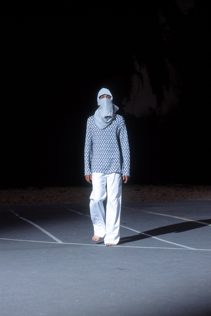 Raf Simons fashion show for Spring/Summer 2002