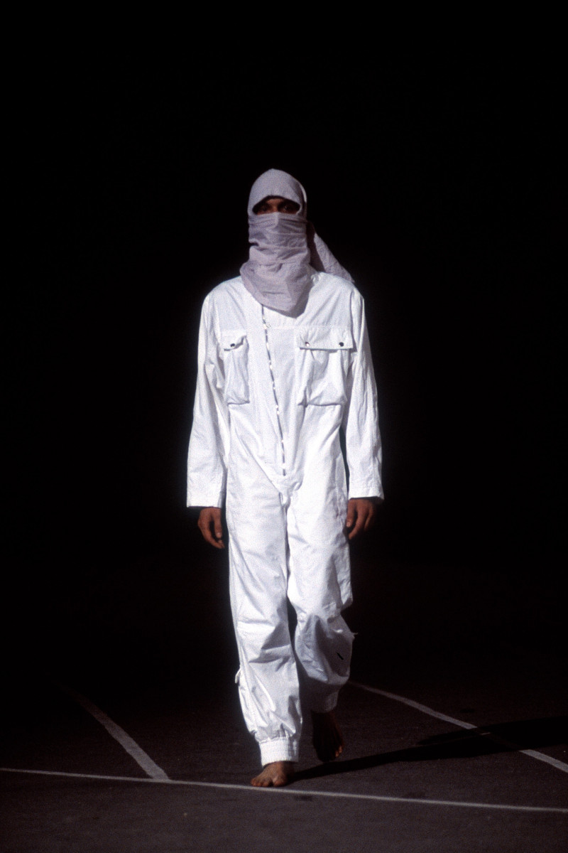 Raf Simons fashion show for Spring/Summer 2002