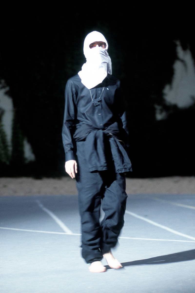 Raf Simons fashion show for Spring/Summer 2002