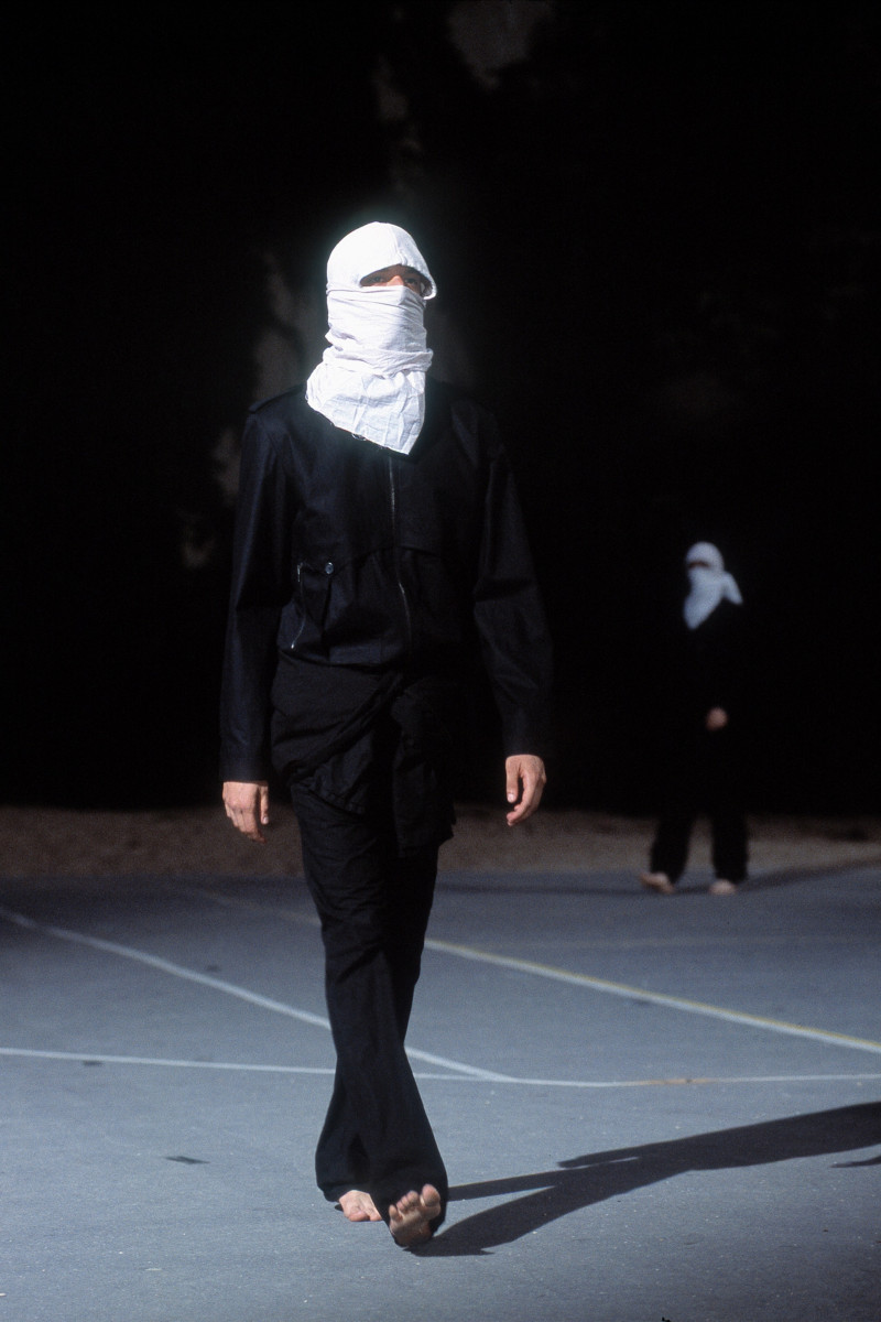 Raf Simons fashion show for Spring/Summer 2002