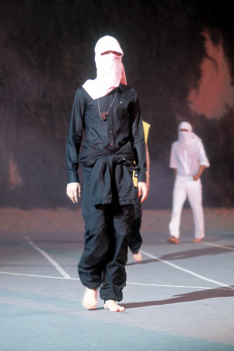 Raf Simons fashion show for Spring/Summer 2002