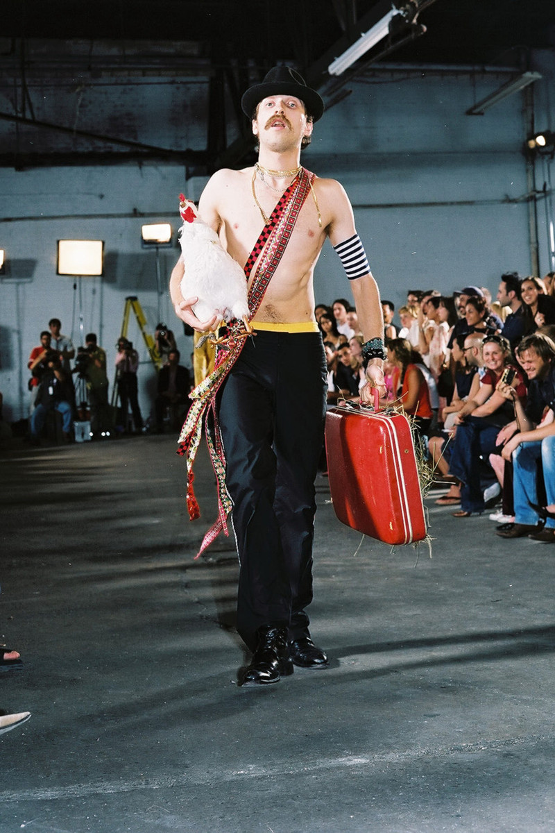 Rachel Comey fashion show for Spring/Summer 2002