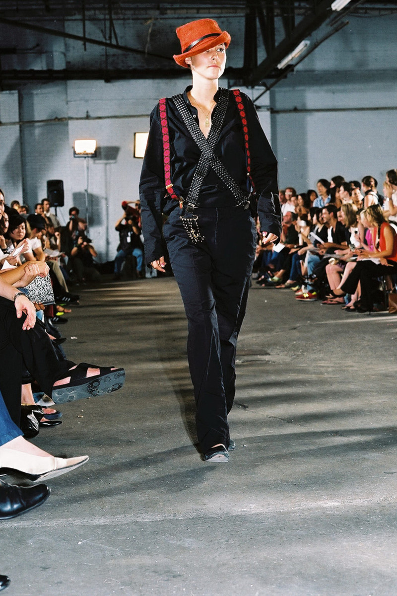 Rachel Comey fashion show for Spring/Summer 2002
