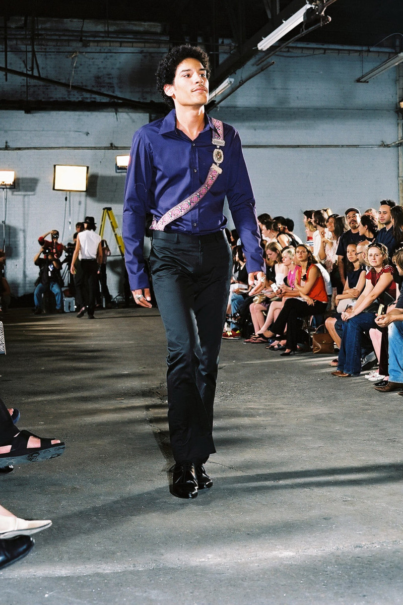Rachel Comey fashion show for Spring/Summer 2002