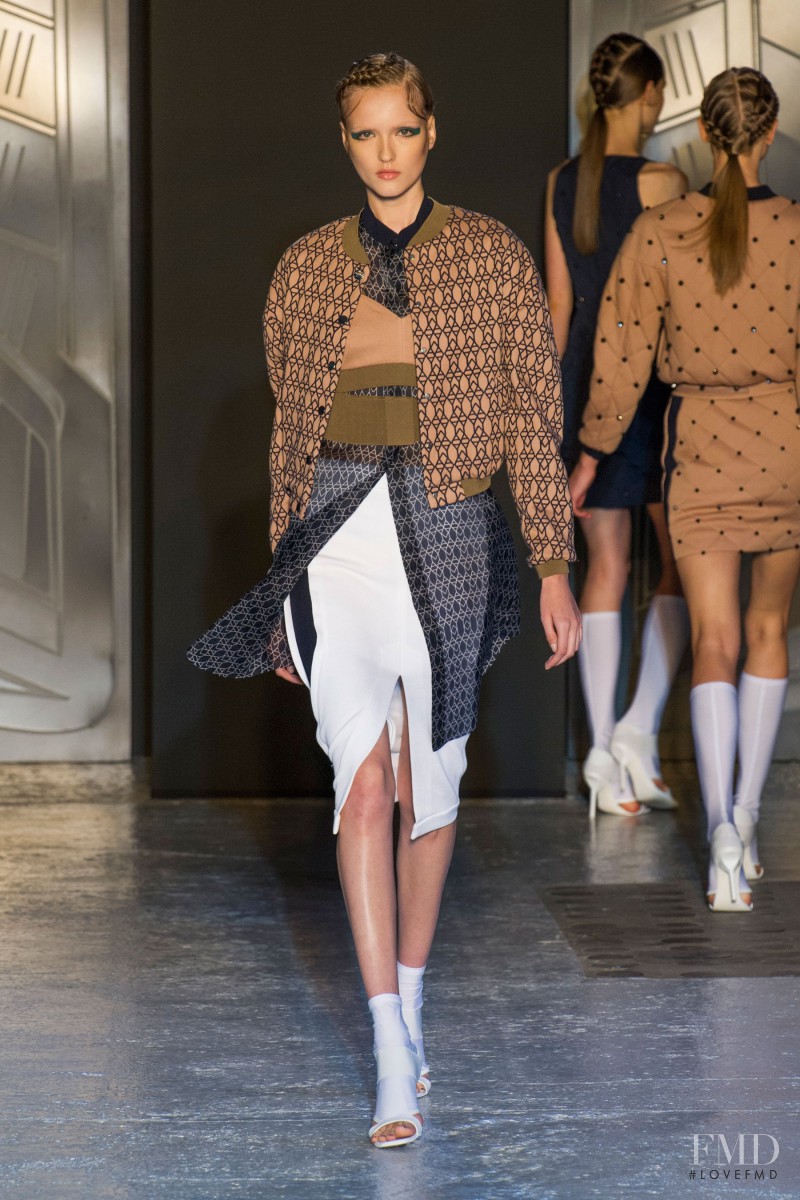 Jane Grybennikova featured in  the Masha Ma fashion show for Spring/Summer 2015