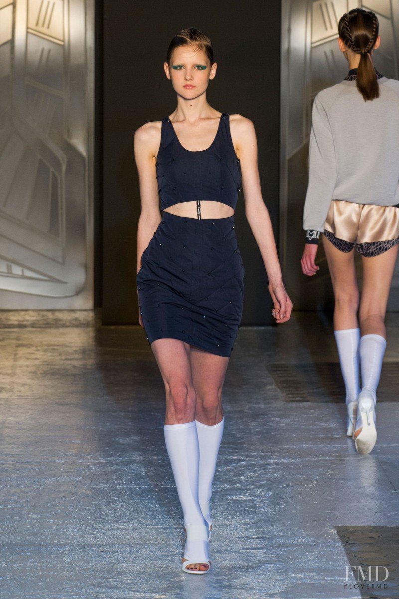 Luba Hryniv featured in  the Masha Ma fashion show for Spring/Summer 2015