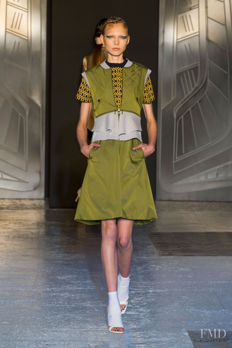 Maja Brodin featured in  the Masha Ma fashion show for Spring/Summer 2015