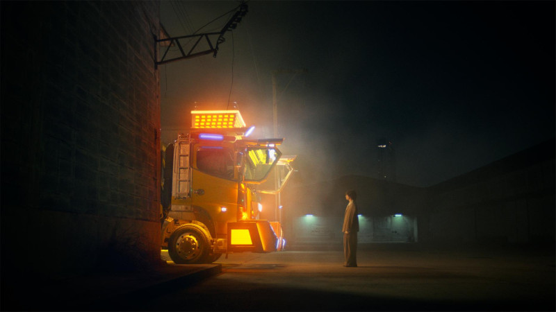 Zara Man Studio Collection / The Colors Of The Night advertisement for Summer 2025