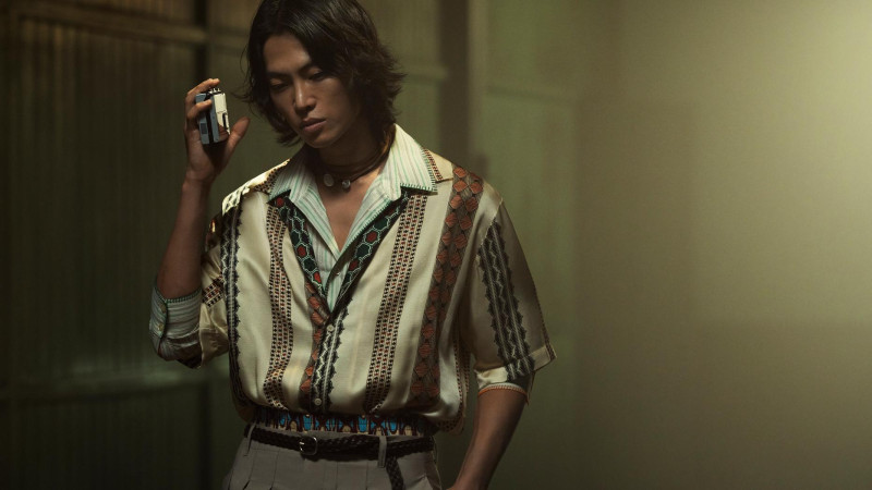 Zara Man Studio Collection / The Colors Of The Night advertisement for Summer 2025