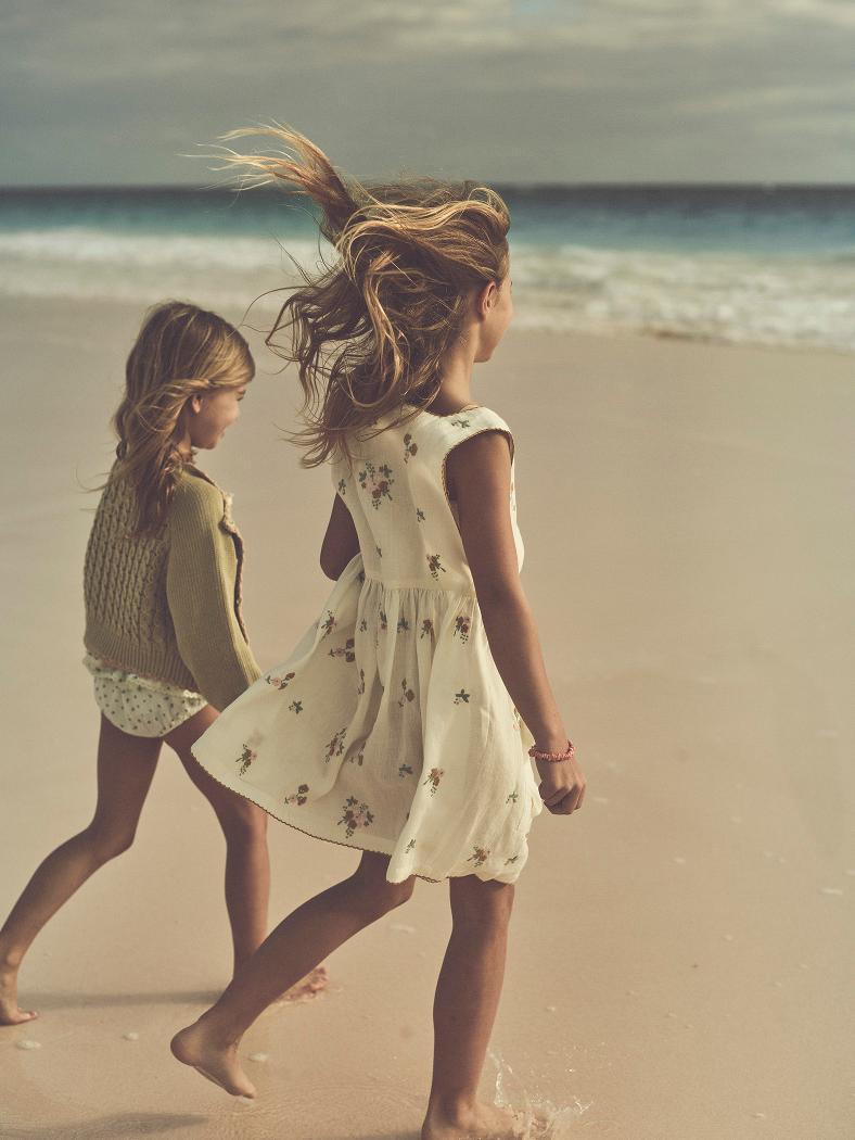 Zara Kids Studio Collection / Salt & Sky advertisement for Summer 2025