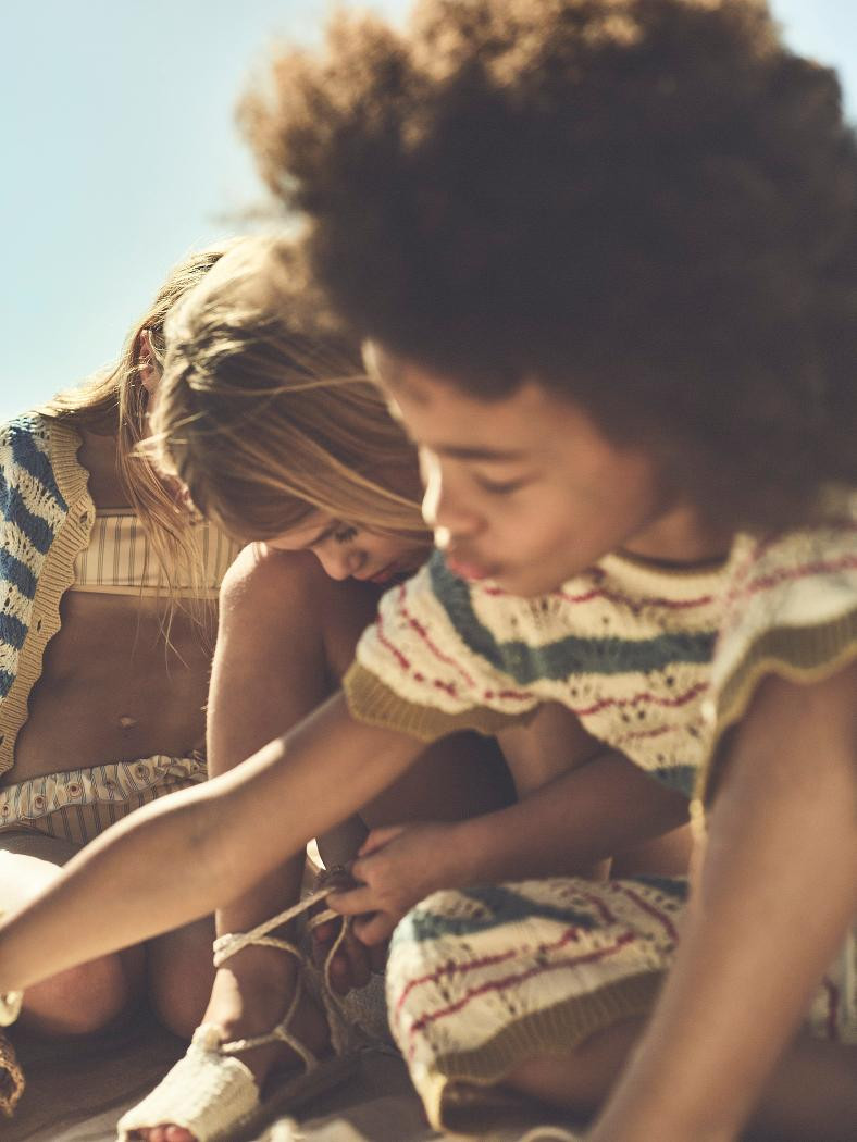 Zara Kids Studio Collection / Salt & Sky advertisement for Summer 2025