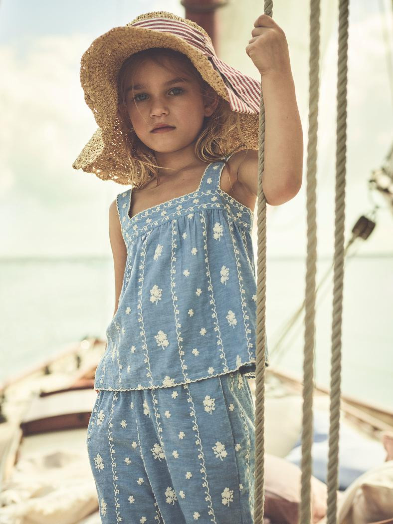 Zara Kids Studio Collection / Salt & Sky advertisement for Summer 2025