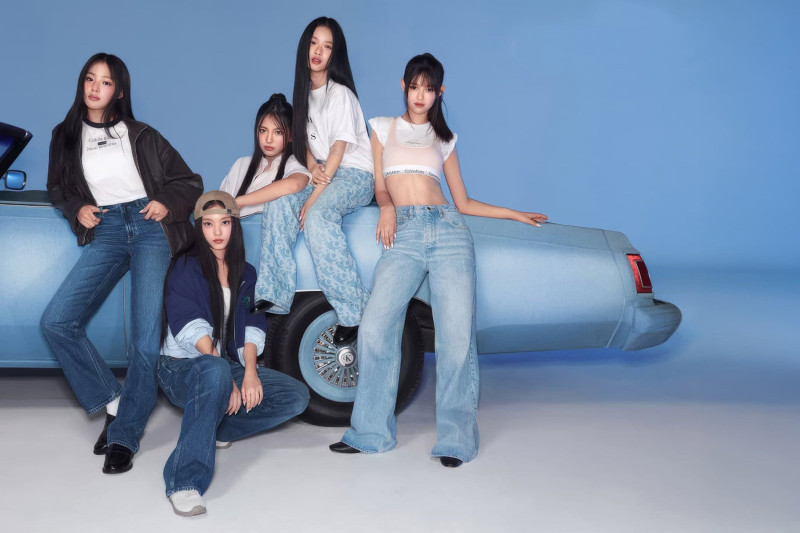 Calvin Klein Jeans advertisement for Spring 2025