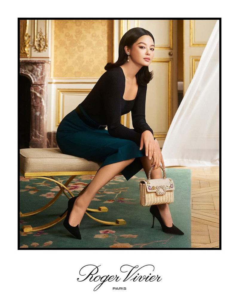 Roger Vivier Un Air De Paris advertisement for Spring/Summer 2025
