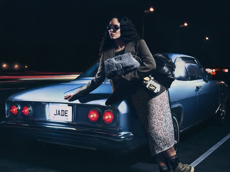 Fendi Mamma Baguette starring Jade Thirlwall advertisement for Spring 2025