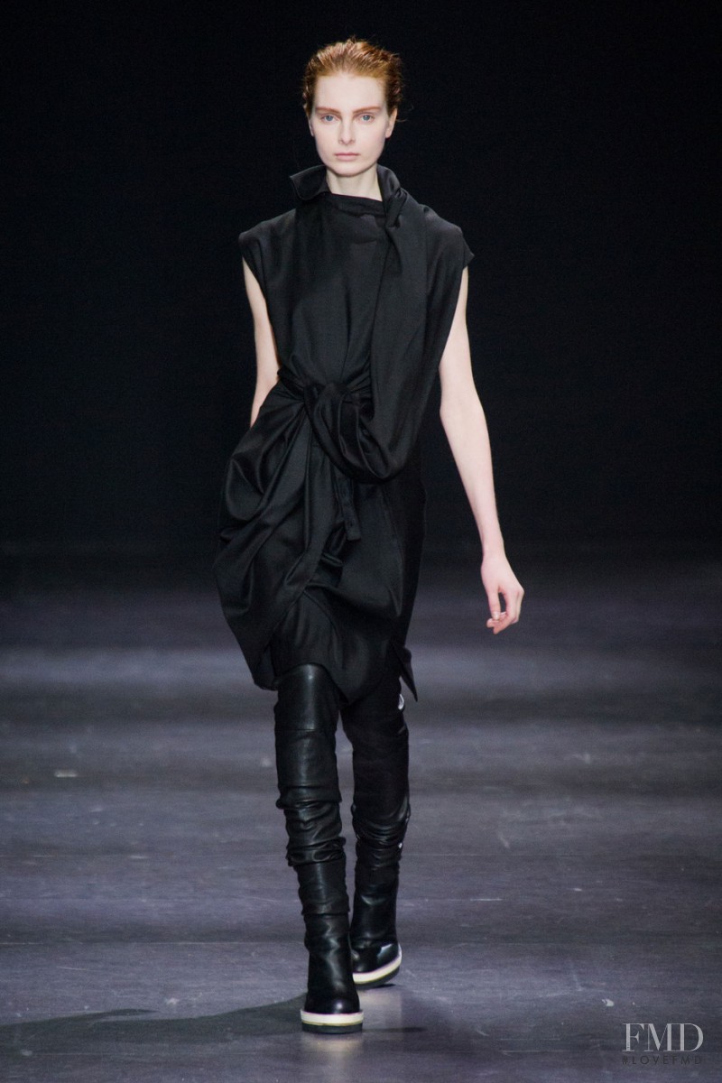 Anastasia Lagune featured in  the Ann Demeulemeester fashion show for Autumn/Winter 2014