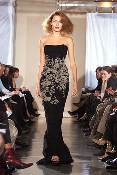 Badgley Mischka fashion show for Autumn/Winter 2002