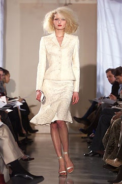 Badgley Mischka fashion show for Autumn/Winter 2002