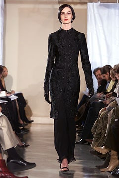 Badgley Mischka fashion show for Autumn/Winter 2002