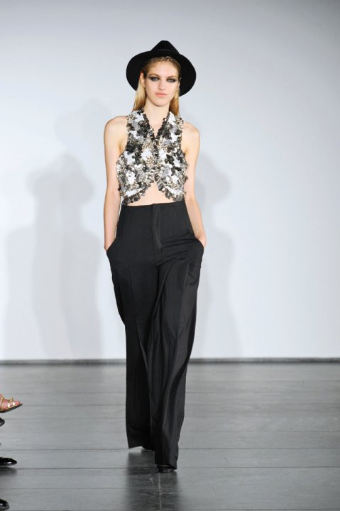 Catherine Malandrino fashion show for Resort 2011