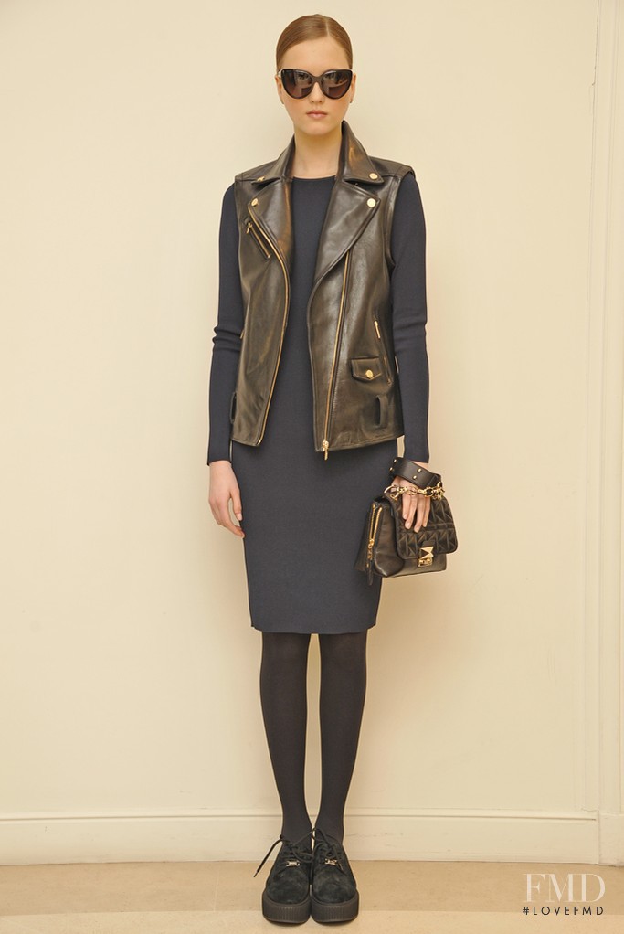 Jane Grybennikova featured in  the Karl Lagerfeld fashion show for Autumn/Winter 2014
