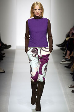 Pucci fashion show for Autumn/Winter 2002