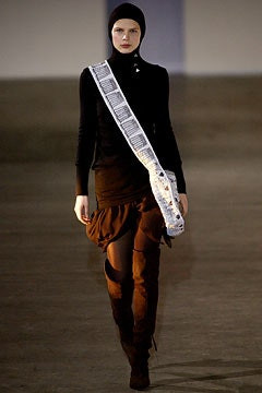 Emma Cook fashion show for Autumn/Winter 2002