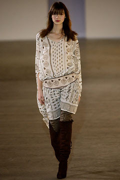 Emma Cook fashion show for Autumn/Winter 2002