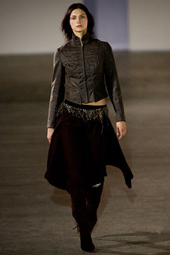 Emma Cook fashion show for Autumn/Winter 2002
